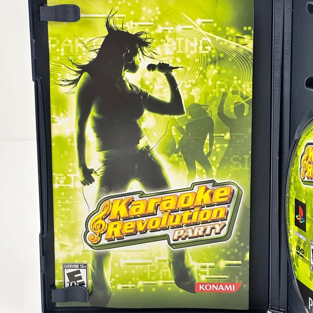 Karaoke Revolution Party‎ Sony PlayStation 2 PS2 Konami SLUS-21223 CIB 2005